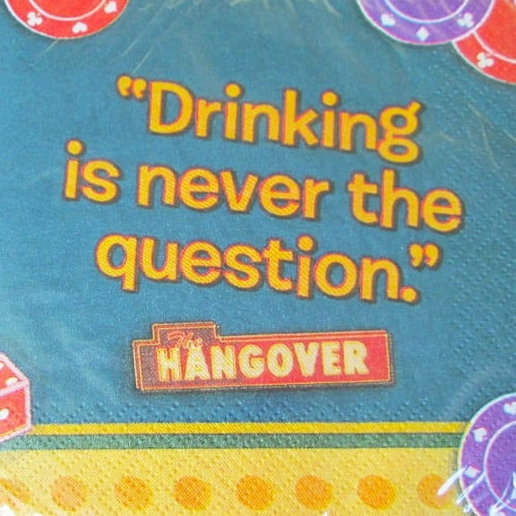Hangover Small Napkins (16ct)