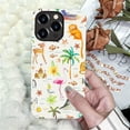 thumbnail image 6 of Case Compatible with iPhone 13 Pro Max, Scratch Resistant Hybrid Double Layer Hard Shell, Watercolor Animal Beach, 6 of 6