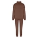 thumbnail image 3 of ICHUANYI Liquidación Conjunto de suéter y pantalones de solapa con cremallera de color sólido para mujer ICHUANYI WER202308256263, 3 of 5
