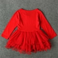 thumbnail image 5 of HIPYLO Christmas Dress Girls Size 6 Baby Girl Christmas 9-12 Months Teacher Dress Clothes for Girls 4-6 Toddler Girl Winter Clothes Happy New Year Baby Outfit Dance Outfits for Toddler Christmas, 5 of 8