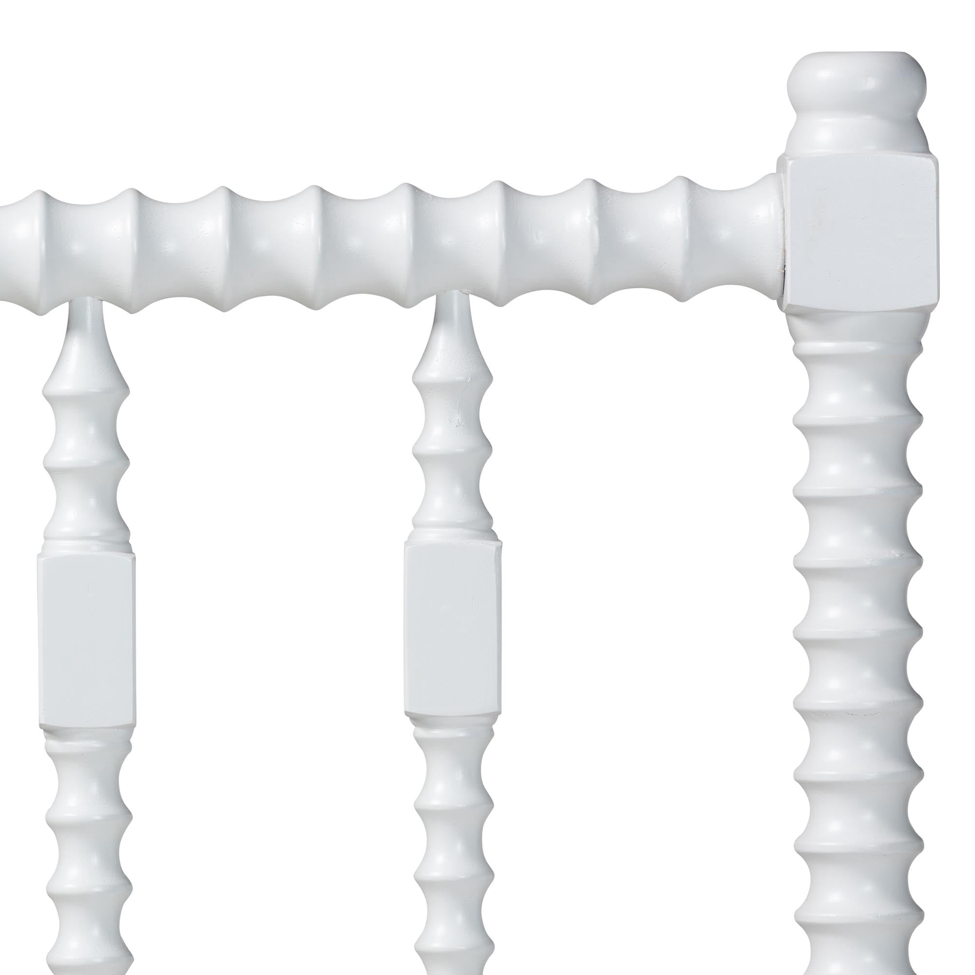 Baxton Studio Juliette Traditional Headboard, King, White