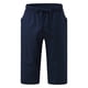 thumbnail image 5 of Hombres Verano Moda Cordón Elástico Color Sólido Suelto Casual Siete Pantalones Odeerbi ODB-6, 5 of 8