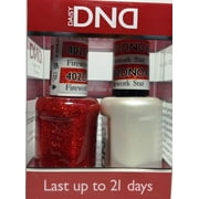 DND Nail Polish Gel & Matching Lacquer Set (402 - Firework Star)