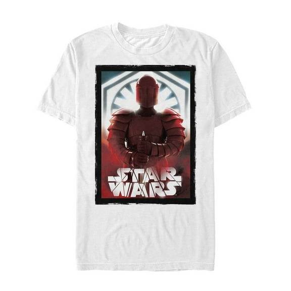 Men's Star Wars The Last Jedi Elite Praetorian Guard Graphic Tee White Small