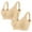 Beige Rose+Bell, variant on 2-Pack Lift Support Bras Wire-Free Push Up for Women Seamless Comfort Full Coverage Everyday Underwear Bras, M-5XL