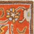 thumbnail image 5 of Safavieh Heritage Chocolate Traditional Rug - Runner 2'3" x 12', 5 of 5