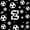 White Black S, variant on Erosebridal Kids Football Print Letter M Twin Bedding,Soccer Ball Games Duvet Cover Set For Ball Boys,Reversible Black 2 Pieces,No Comforter