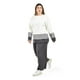 thumbnail image 2 of Conjunto de punto a rayas Roman Fashion / Tallas Extras, 9001 (Gris obscuro) gris oscuro 36, 2 of 6