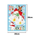 thumbnail image 2 of Christmas Decals Window Stickers , 6pcs Sticker Decor For Christmas New Year Party Decorations, 2 of 5