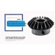 thumbnail image 2 of Bevel Gear 1.25 Modulus 20 Teeth with Inner Hole 8mm 10mm 90 Degree Drive Commutation Steel Gears, 2 of 4