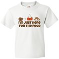 thumbnail image 3 of Inktastic Thanksgiving Here for the Food Youth T-Shirt, 3 of 5
