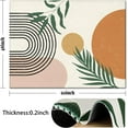 thumbnail image 2 of Office Chair Mat for Hardwood & Tile Floor,Boho Abstract Leaves 60"x48" Computer Chair Mat for Rolling Chairs Carpet, Under Desk Non Slip Gaming Rug, Low-Pile Rubber Backing Large Protector Mat, 2 of 6