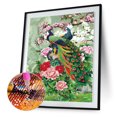 thumbnail image 4 of Cuadros Decorativos 5D DIY Full Drill Diamond Painting Lordly Peafowl punto de cruz (B1551) Wdftyju  embutido en tela, 4 of 8