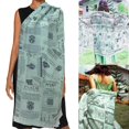 thumbnail image 2 of Polyester Scarf Shawl with Convertible for Various Genders Comfortable Light weight Essential Travel Companion White, 2 of 4