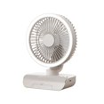 thumbnail image 1 of Ventilador de Circulación de Aire Oscilante de 5 Velocidades, Personal, con Control Remoto, Recargable de 4000 MAh, Color Gris, 1 of 5