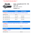 thumbnail image 2 of Starter - Compatible with 1992 - 1998 Ford F-150 1993 1994 1995 1996 1997, 2 of 2