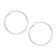Claire's Silver 60MM Hoop Earrings