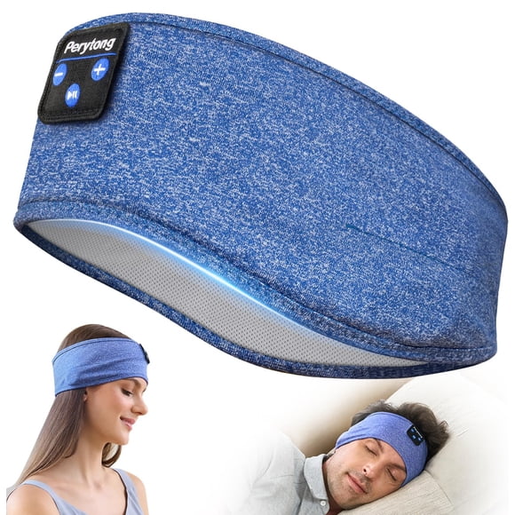 Auriculares con diadema Bluetooth Perytong Sleep para personas que duermen de lado