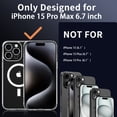 thumbnail image 2 of for iPhone 15 Pro Max Case Clear, Shockproof Protective Phone Bumper for Apple iPhone 16 Promax 6.9 inch - Clear, 2 of 8