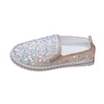 thumbnail image 2 of Shoes for Women Carnival Fashion Casual Flat Sparkly Glitter Color Round Toe Slip On Comfortable Loafers Shoes, 2 of 9