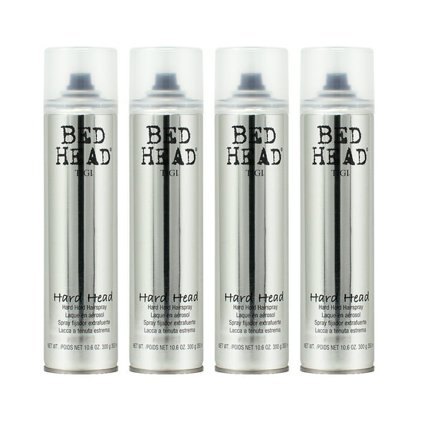 TIGI Bed Head Hard Head Hairspray, 10.6 ozPack of 4