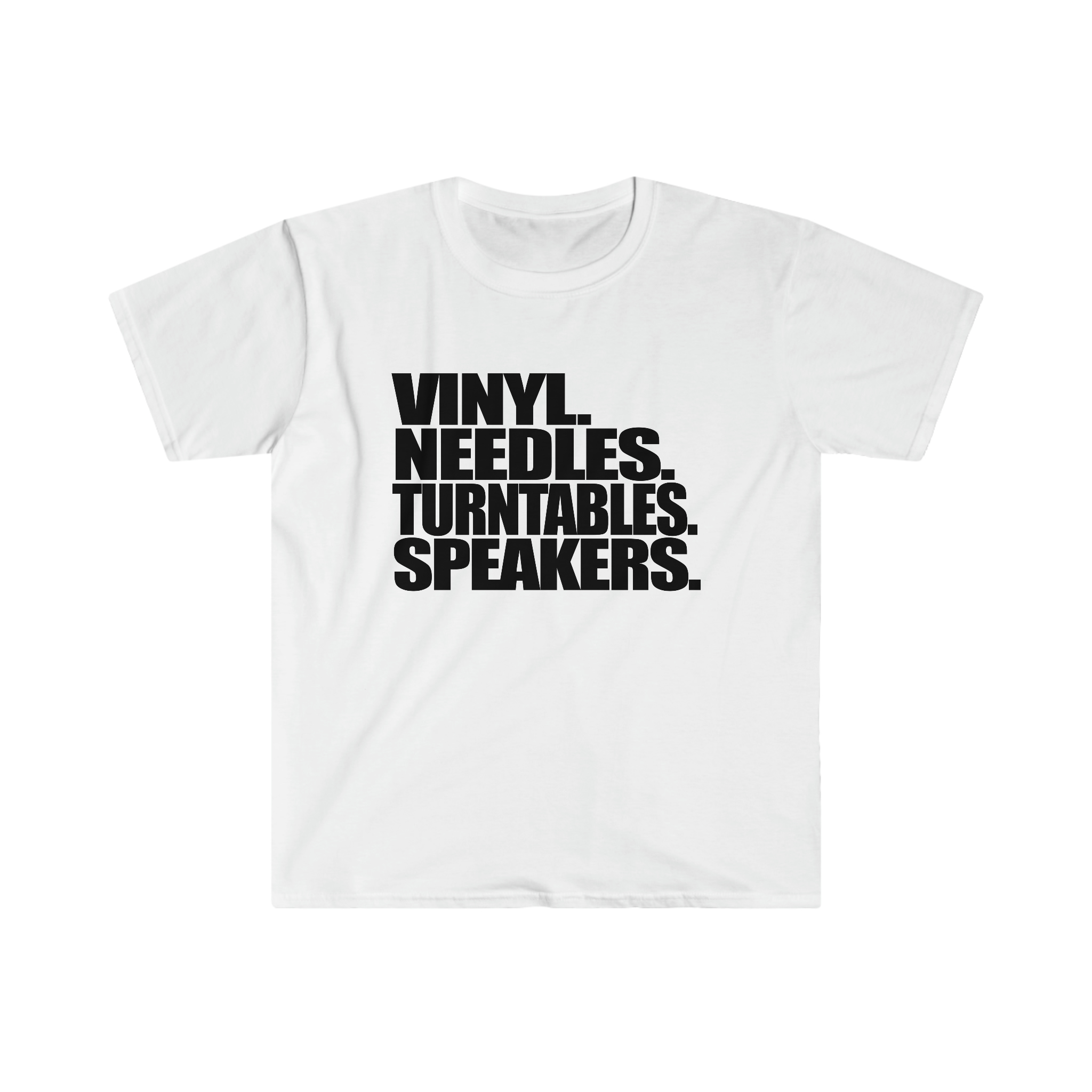 Vinyl. Needles. Turntables. Speakers.