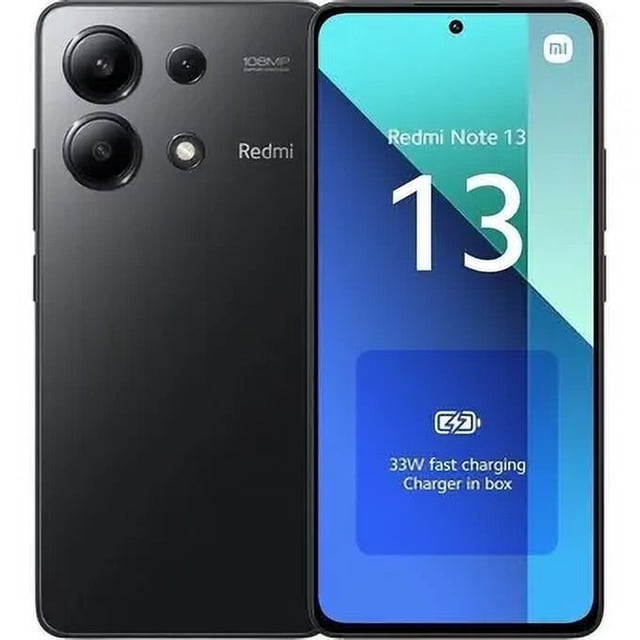 Smartphone Xiaomi Redmi Note 13 Dual SIM Negro