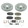 thumbnail image 3 of PowerStop Front Z23 Evolution Sport Carbon-Fiber Ceramic Brake Pad and Drilled & Slotted Rotor Kit Fits: HYUNDAI Select Models K8271, 3 of 10