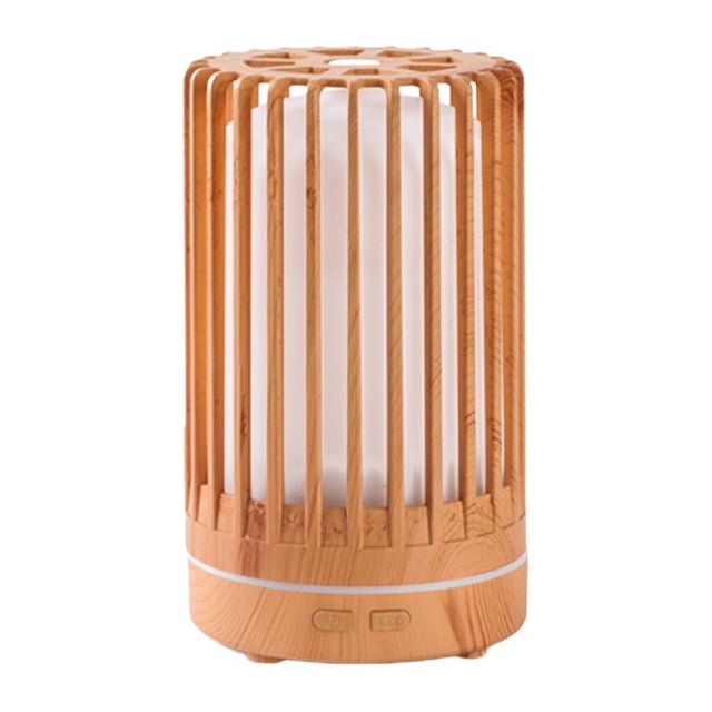 Difusor Mini humidificador portátil, humidificador de aire USB de 200ml, 7 colores LED, silencioso para el hogar, mesita de noche, guardería,