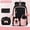 Pink, variant on 3 PCS School Backpacks for College Teen Cute Girlish Middle High School Bookbag Large Capacity Lightweight Daypack for Students