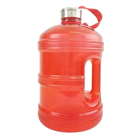 1 2 gallon water bottle metal