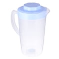 thumbnail image 4 of EeaseCA 1pc Cold Water Pitcher High Temperature Resistant Plastic Beverage Pitcher with Large Capacity for Storage Soy Milk Juice Scented Tea 2L(Blue), 4 of 8