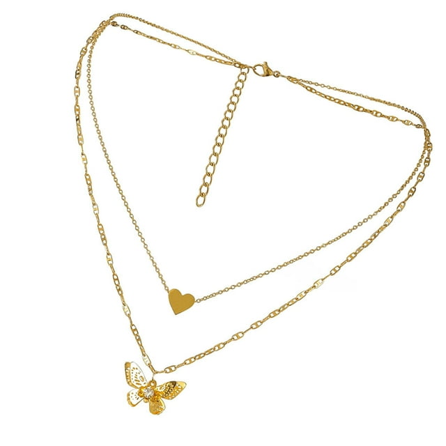 BESTYASH 1Ud Collarjoyería Dorado De Con Para Femenina