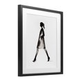 thumbnail image 3 of Stupell Industries Girl In Black Coat Silhouette Black Framed Print Under Glass design by Simone Elum, 16 x 13, 3 of 10