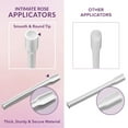 thumbnail image 4 of Intimate Rose Vaginal Suppository Applicator Disposable Vaginal Applicators, Pack of 15, 4 of 8