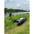 thumbnail image 4 of Ikuby 2 Person Inflatable Fishing Kayak PVC Boat - 130 x 43 x 11.8 Inches, 4 of 10