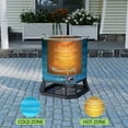 thumbnail image 2 of NUUK 30QT Oil Free Outdoor Turkey Fryer, Propane Deep Fryers Burner Stand, 6,000 BTU Cast Iron Burner, Outdoor Deep Fryer, Ideal for Outdoor Cooking, 2 of 9