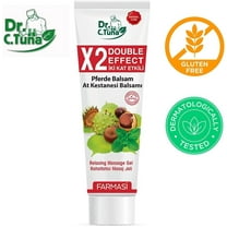 Farmasi Dr. C. Tuna Double Effect Pferde Horse Chestnut Balsam – Cooling Menthol Massage Gel with Herbal Extracts for Relaxing Body Massage, 8.45 fl oz / 250 ml