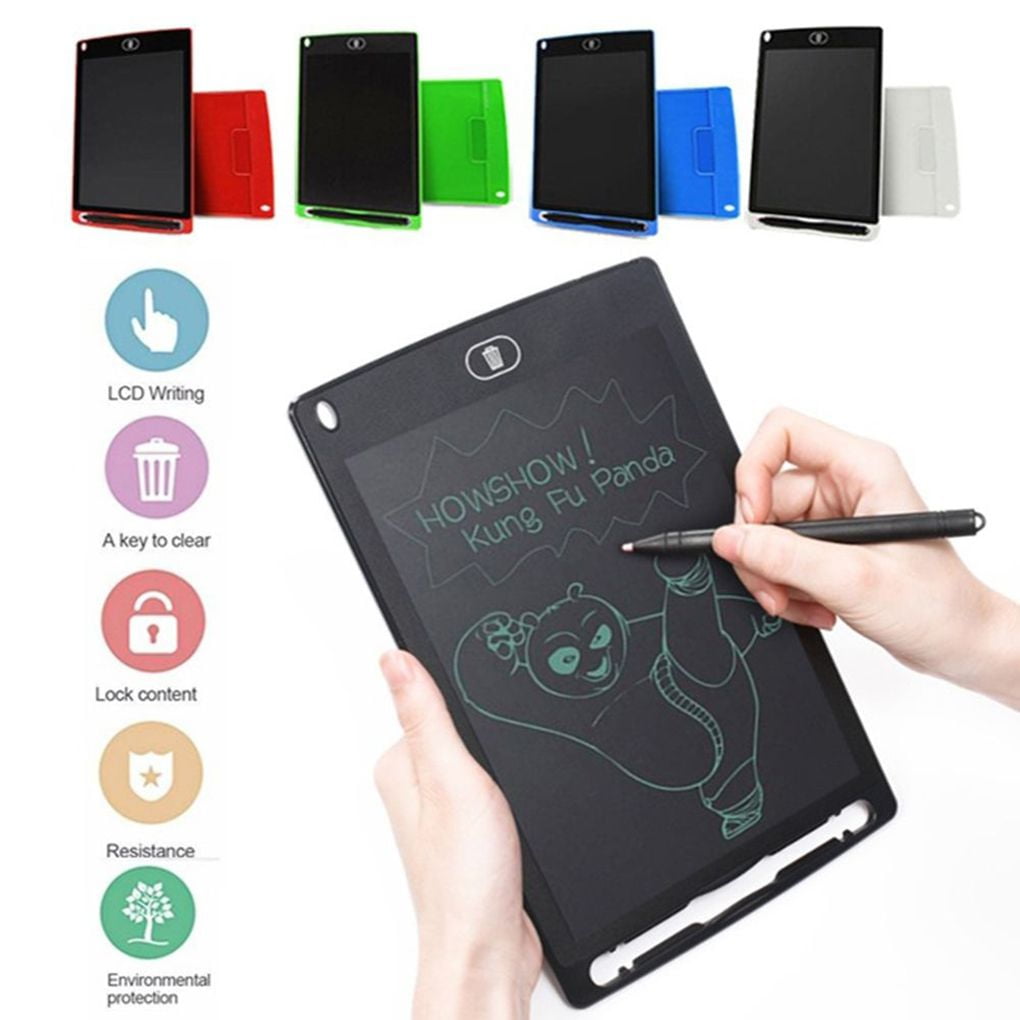 8.5/12" LCD Tablet Portable Writing Pad E-writer Board DIY Drawing Tool Kids Toy 