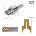 thumbnail image 2 of 16PCS Pattern Wood Bead Maker Beads Woodworking Tool KitMaker Beads Wooden Bead Drill Bit Milling Cutter Set, 2 of 11