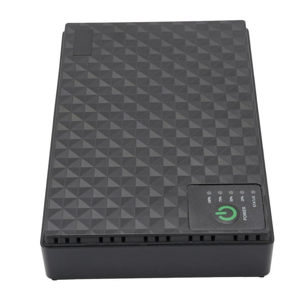 Battery Backup, UPS Battery Backup 10400mAh USB 5V DC 5V 9V 12V POE 15V 24V Power Supply Surge Protector With Maximum 18W Backup Battery Power Supply for Router Modem