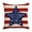 A, variant on 250 Anniversary 4Th Of July American Flag Red, White Blue Independence Day Series Pillow Cover Linen American Square Pillow Cover Holiday Atmosphere Decoration