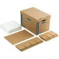 thumbnail image 5 of Bankers Box SmoothMove Kitchen Moving Kit, includes: 1 box, dividers, 40ft. foam, 12 Internal Dimensions: 12.25" Width x 18.50" Depth x 12" Height - External Dimensions: 13.1" Width x 20.1" Depth, 5 of 8