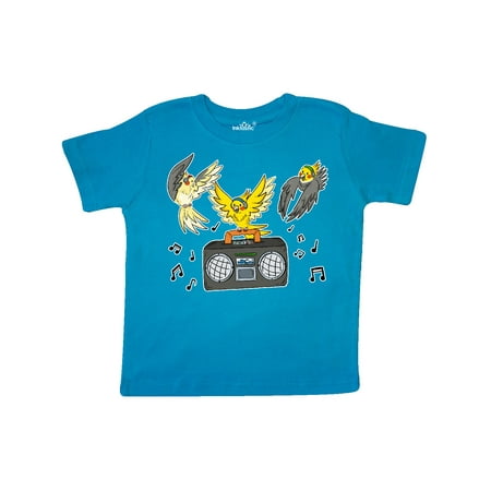 

Inktastic Jamming Cockatiels Gift Toddler Boy or Toddler Girl T-Shirt