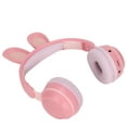 thumbnail image 4 of Kids Wireless Headset,  Ear Headphones Multifunction Long Battery Life Foldable Support Memory Card HD Sereo Sound  For PC For Online Learning For Tablet White, 4 of 8
