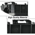 thumbnail image 5 of CROSSDESIGN Black Pair Front Bumper Retainer Bracket Fit for Toyota Yaris 2013-2016, 5 of 12