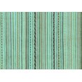 thumbnail image 1 of Ahgly Company Indoor Rectangle Abstract Light Blue Modern Area Rugs, 2' x 3', 1 of 4