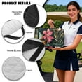 thumbnail image 6 of Psesaysky Golf Cart Seat Covers, Retro Golf Cart Seat Towel Blanket with Handle, Foldable, Soft, Suits EZGO, Yamaha, Club Car and Other 2-Seat Carts, 51"x 30.3", Tropical Flower Leaves, 6 of 8