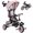 Rose, variante sur Qaba Tricycle 6 en 1 pour Tout-Petits de 1 à 5 Ans avec Poignée de Poussée, Rose