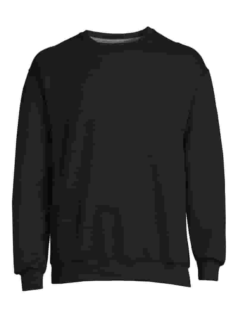Athletic Works Men's Fleece Crewneck Sweatshirt, Sizes S-4XL Athletic Works Men's Fleece Crewneck Sweatshirt, Sizes S-4XL